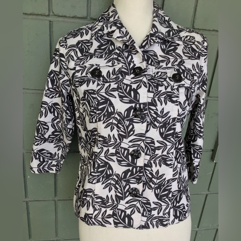Napa Valley Ladies Shirt Full Button Jacket PS - Picture 3 of 9